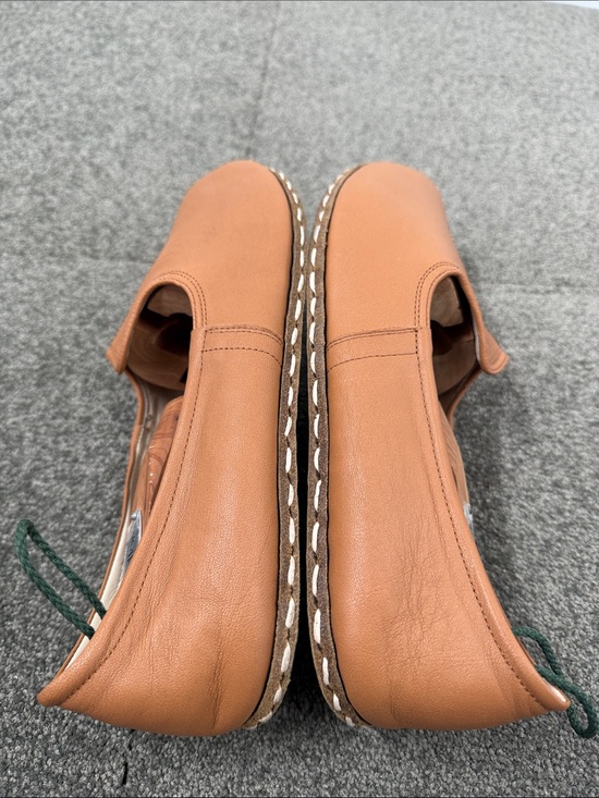 Nefes Shoes Mens 12 Handmade Slip-On Leather Loafers Barefoot Grounding Minimal main image 5
